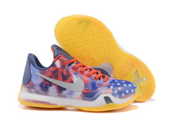 Nike Kobe 10 Basketball Shoes Independence Day Sale - Click Image to Close